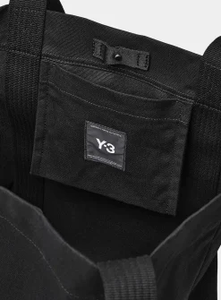 Paper-effect canvas tote