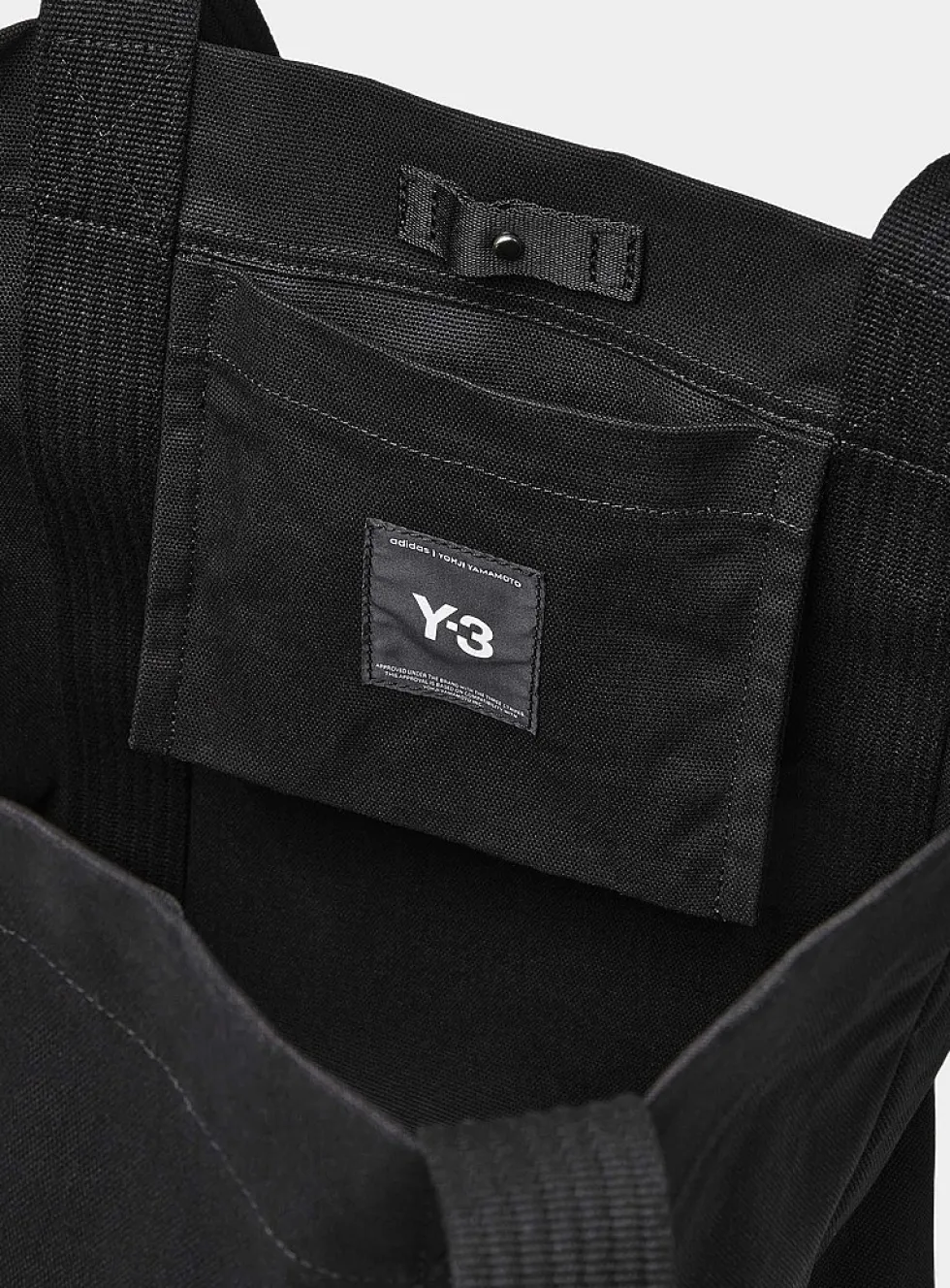 Paper-effect canvas tote