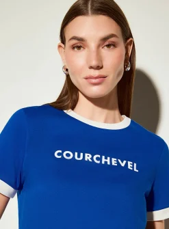 Parisian borough piped T-shirt