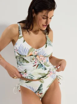 Pastel foliage tankini