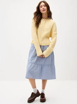 Pastel star buttons cardigan