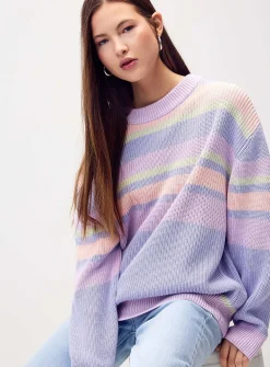 Pastel stripes sweater