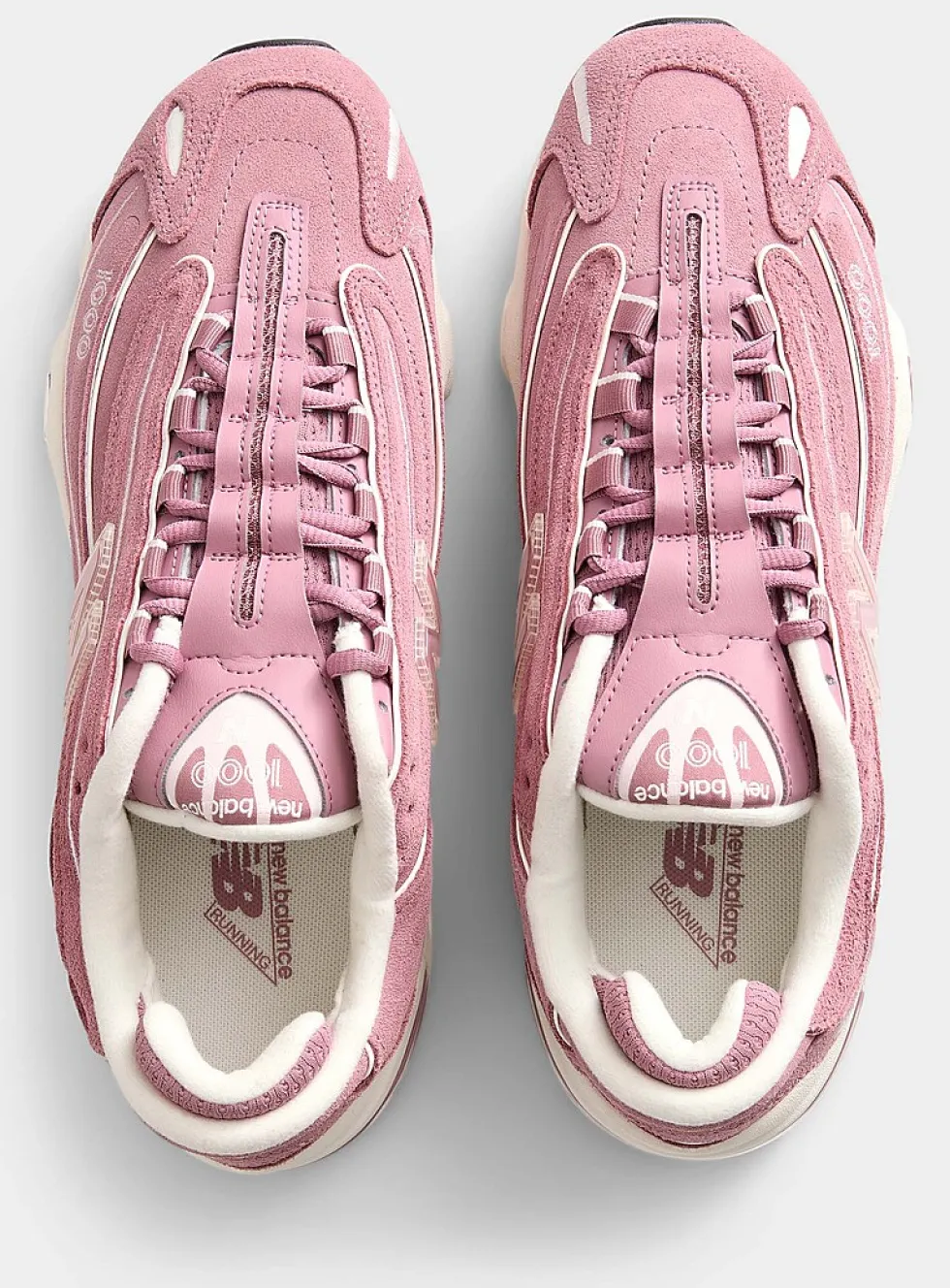 Pastel suede 1000 sneaker
