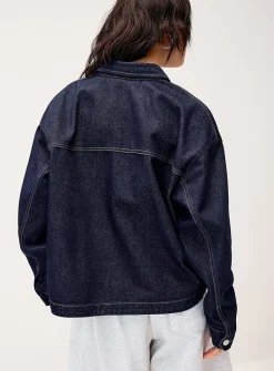 Patch pockets jean jacket