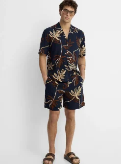 Patterned fluid short