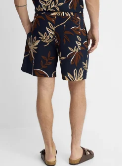 Patterned fluid short