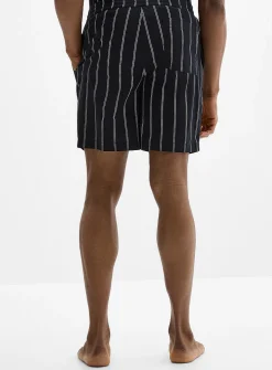Patterned poplin pyjama short