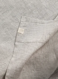 Patterned pure European linen sheet