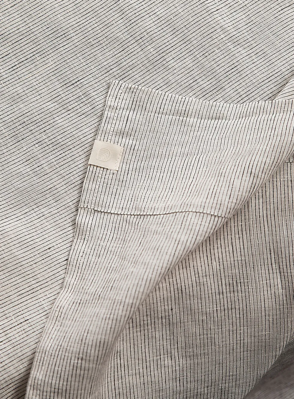 Patterned pure European linen sheet