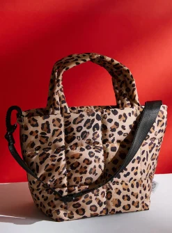 Patterned quilted lunch bag