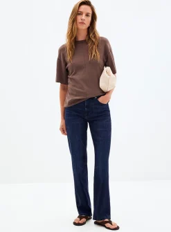 Patti dark-indigo jean