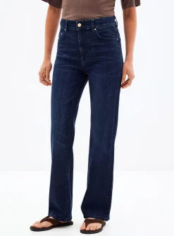 Patti dark-indigo jean