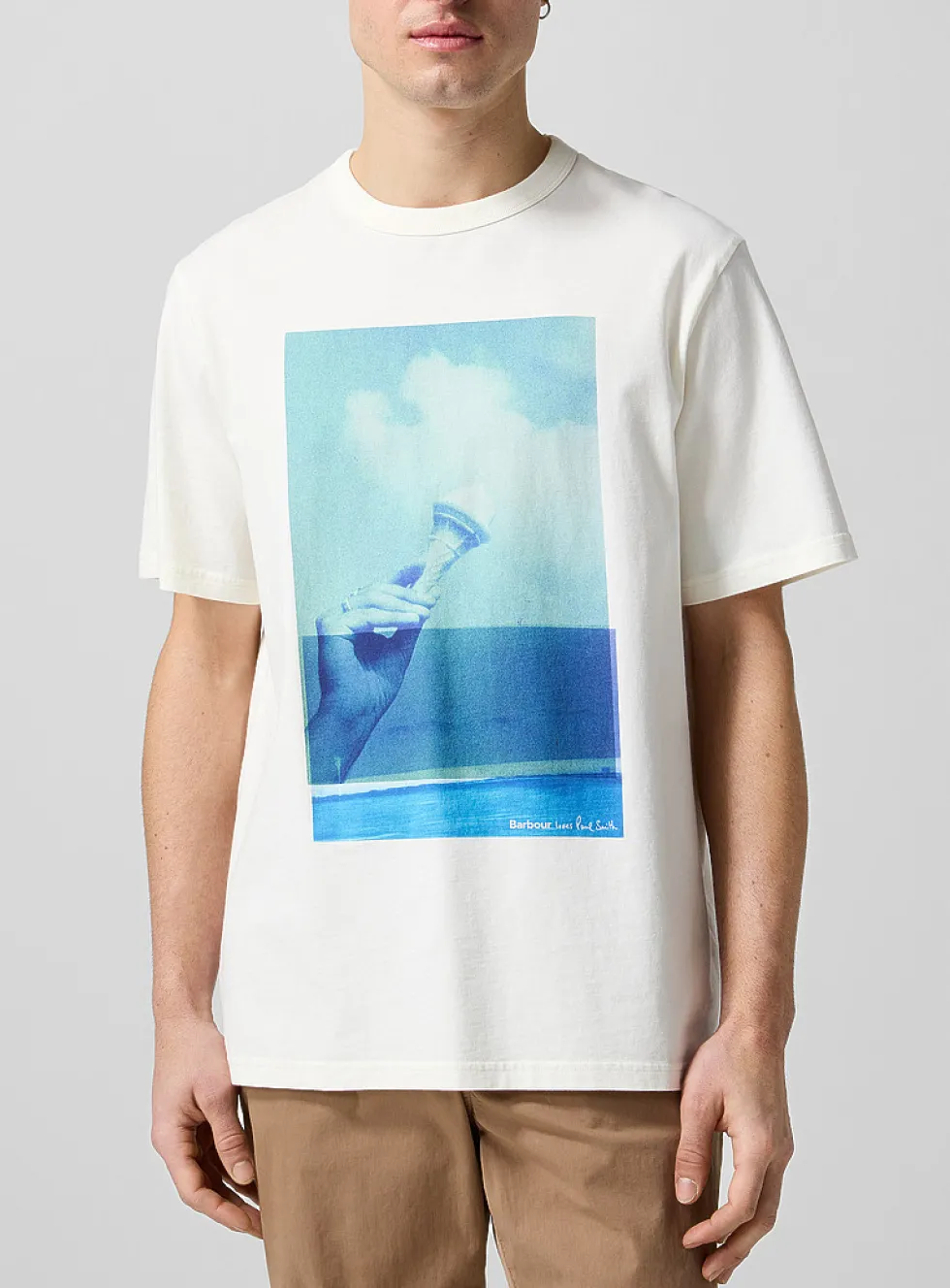 Paul Smith x Barbour ice cream T-shirt