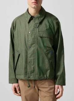 Paul Smith x Barbour Transport green gingham jacket