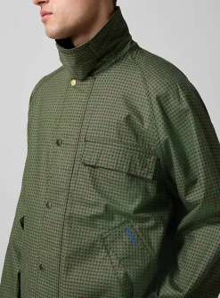 Paul Smith x Barbour Transport green gingham jacket
