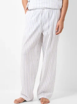 Paxton striped seersucker pyjama pant