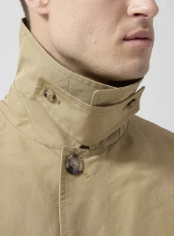 Peachskin dress coat