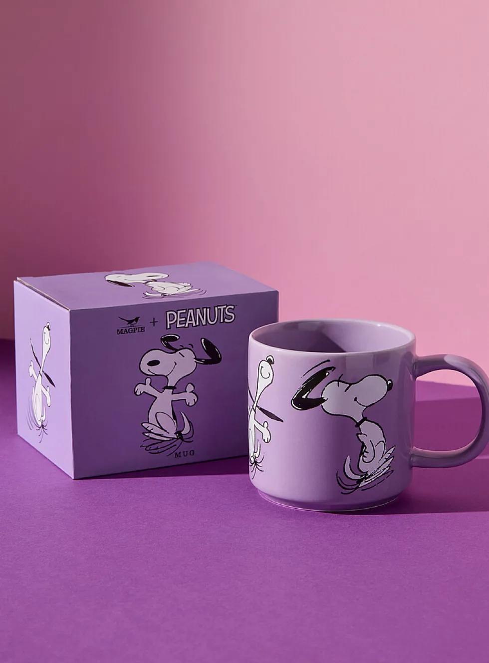 Peanuts Happy Dance mug