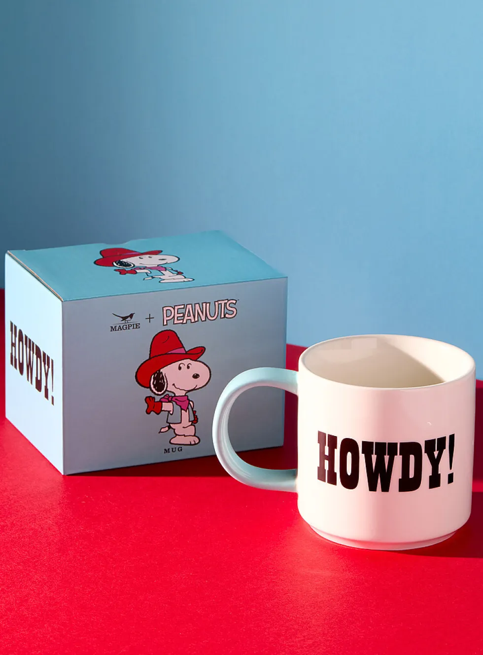 Peanuts Howdy mug