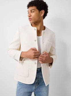 Pearl bouclé tweed jacket