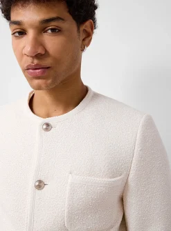 Pearl bouclé tweed jacket