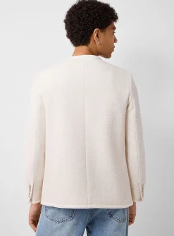 Pearl bouclé tweed jacket