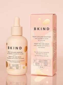 Peptide and maca root thickening hair serum