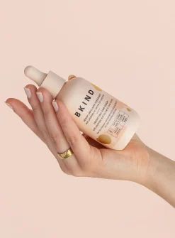 Peptide and maca root thickening hair serum