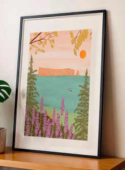 Percé Rock art print