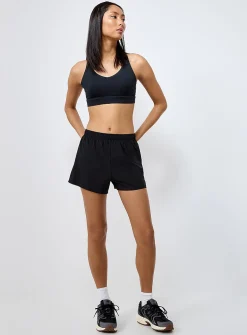 Perforated lightweight short