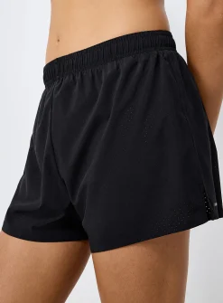 Perforated lightweight short