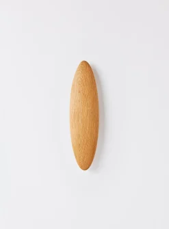 Permanence oak wall sconce