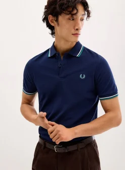 Perry summer-colour piqué polo