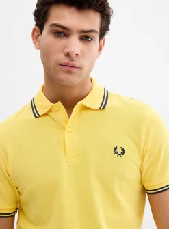 Perry summer-colour piqué polo