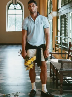 Perry summer-colour piqué polo