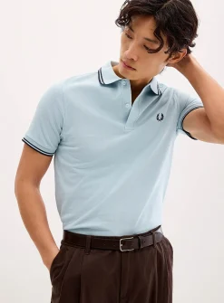 Perry summer-colour piqué polo