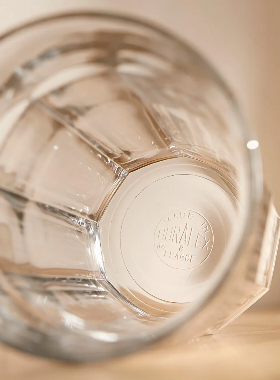 Picardie large clear glasses