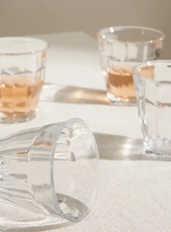 Picardie small clear glasses