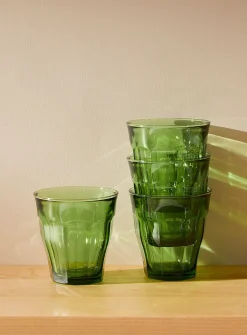 Picardie small green glasses