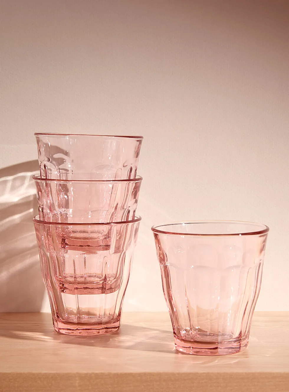 Picardie small pink glasses