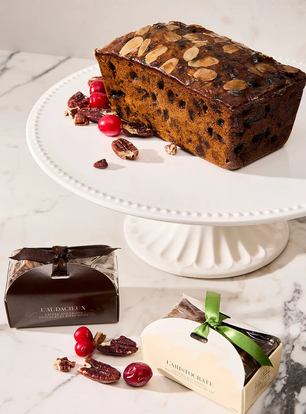 Épicurien fruitcake gift box