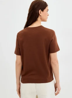 Pima cotton relaxed T-shirt