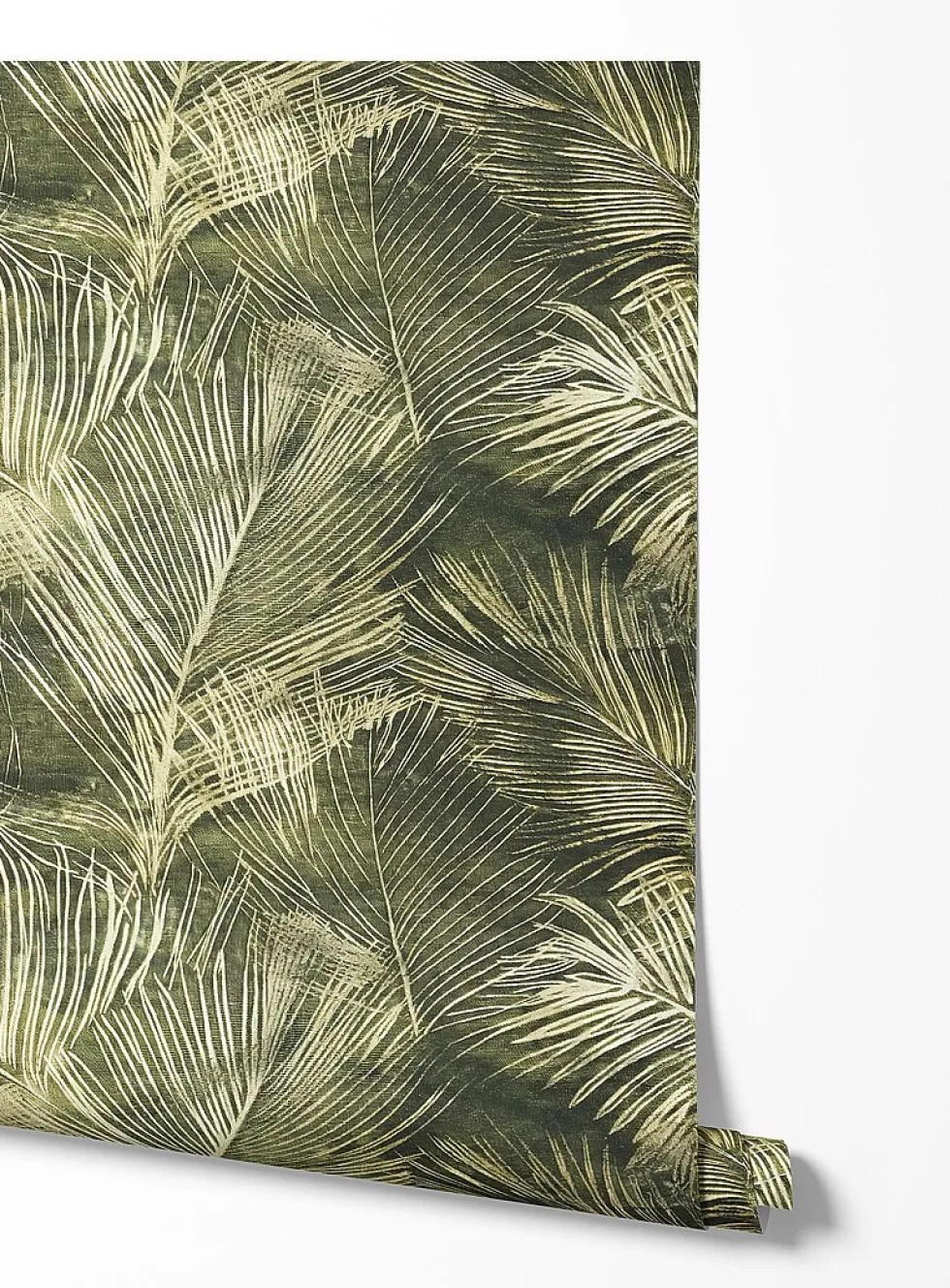 Pine forest wallpaper strip
