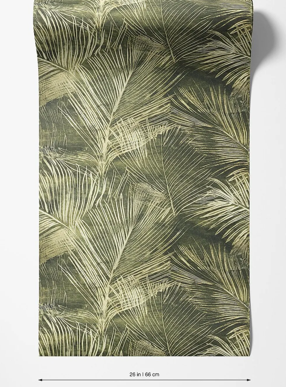 Pine forest wallpaper strip