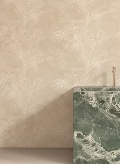 Pine forest wallpaper strip