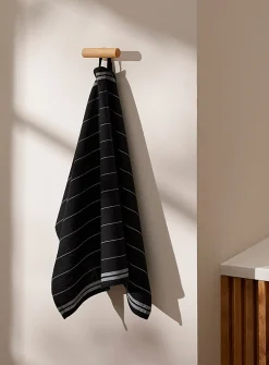 Pinstriped tea towels