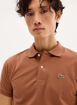 Piqué croc polo