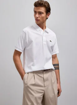 Piqué croc polo