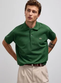 Piqué croc polo