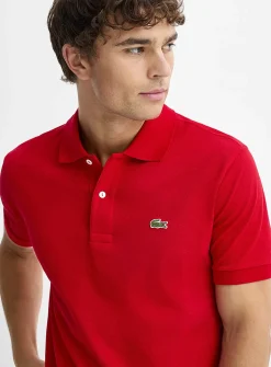 Piqué croc polo